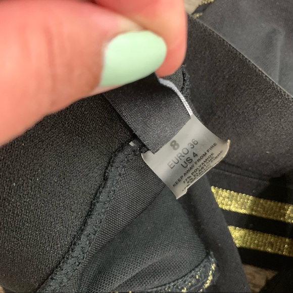 South Beach Black / Gold Bikini 2 Piece Swimsuit cheeky - Picture 6 of 6